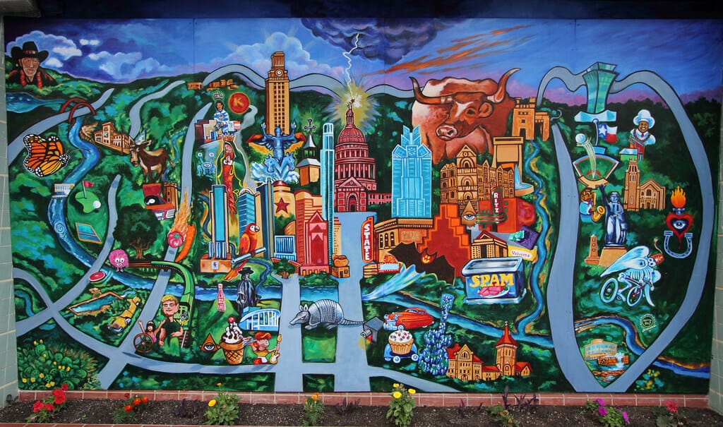 Austin mural