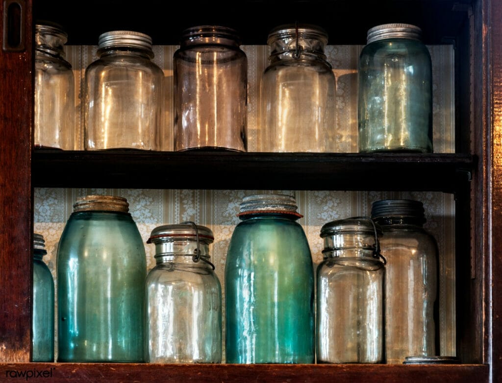 Canning Jars at the Boomtown Museum 
