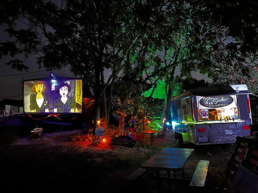 Blue Starlite Mini Urban Drive-Thru