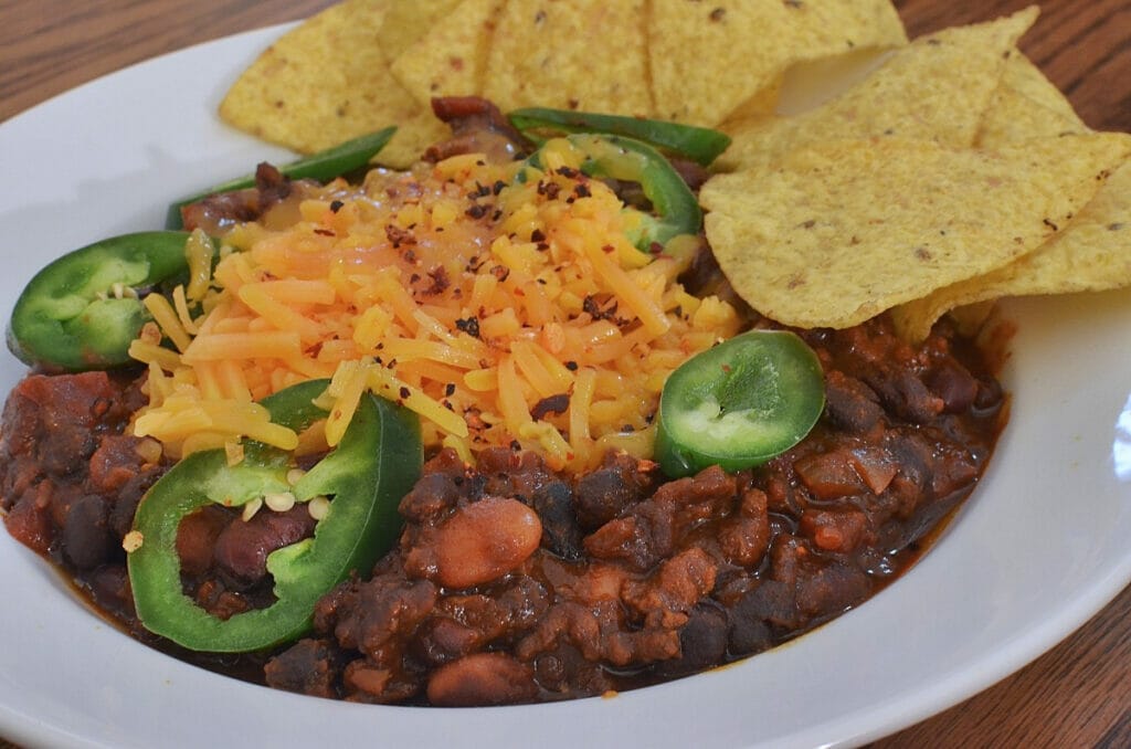 Image of a bowl of chili