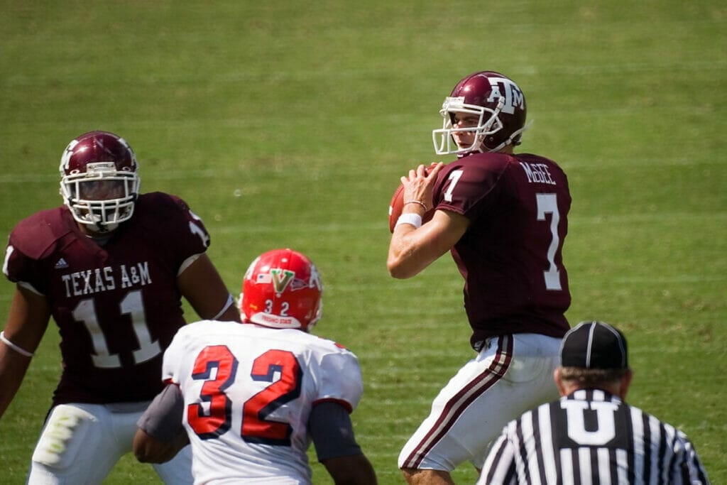 Football game at Kyle Field