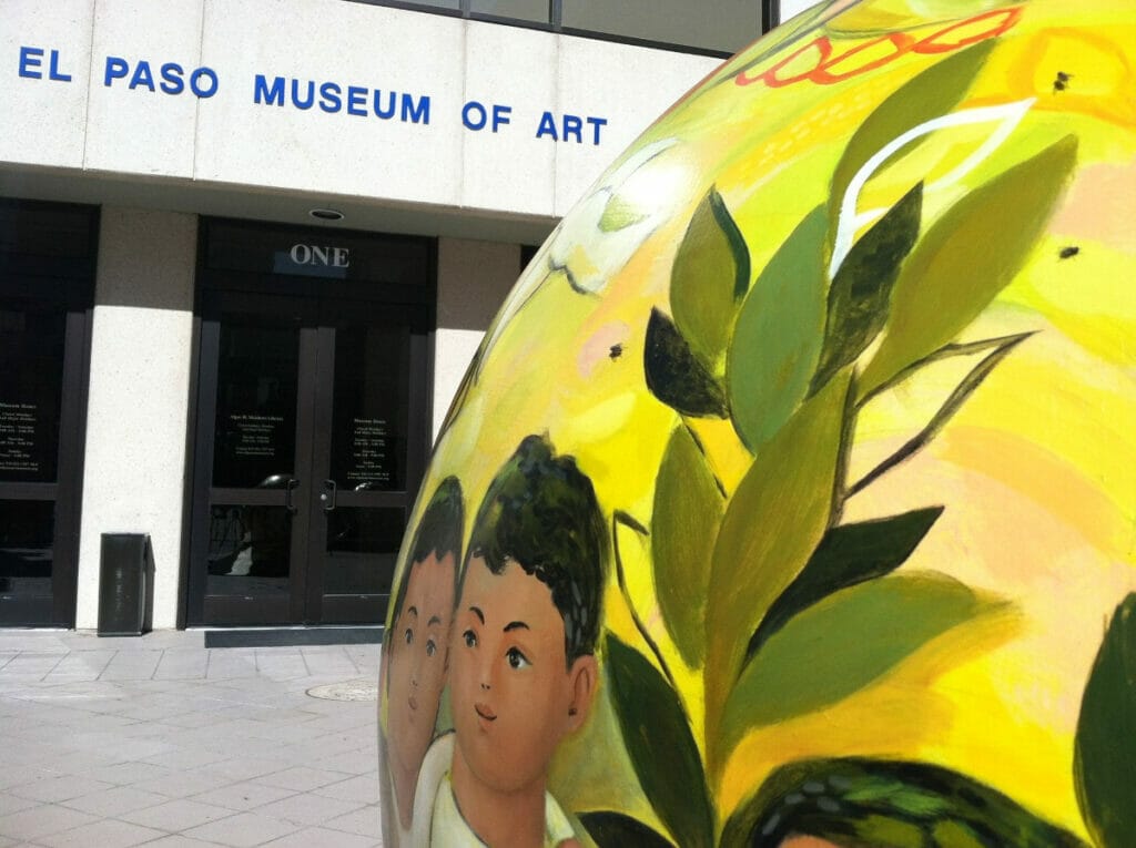 Exterior of the El Paso Museum of Art 