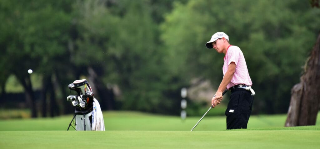 Golfer in Lubbock Texas