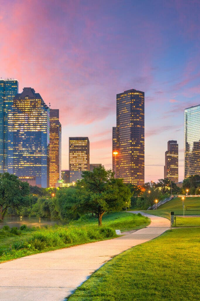 tour of downtown houston