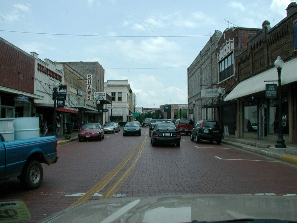 Image of downtown Nacogdoches