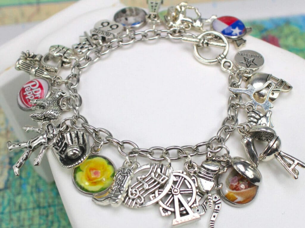 Texas charm bracelet 