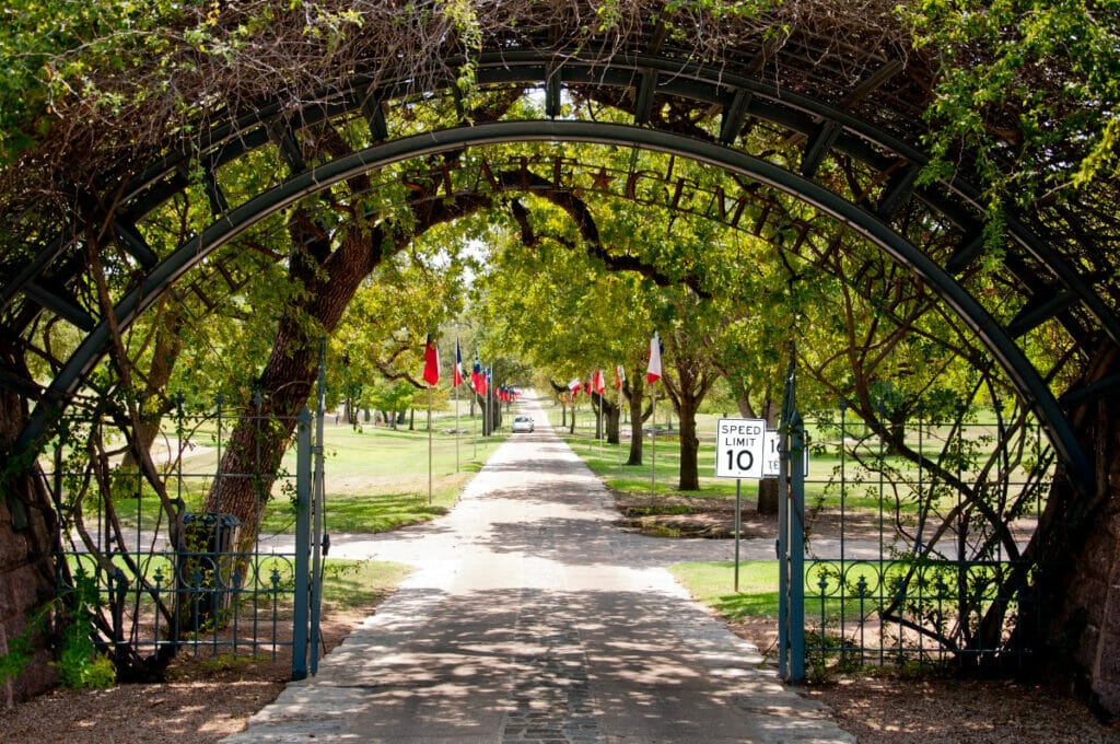 Entrance to the Texas State Cemetery