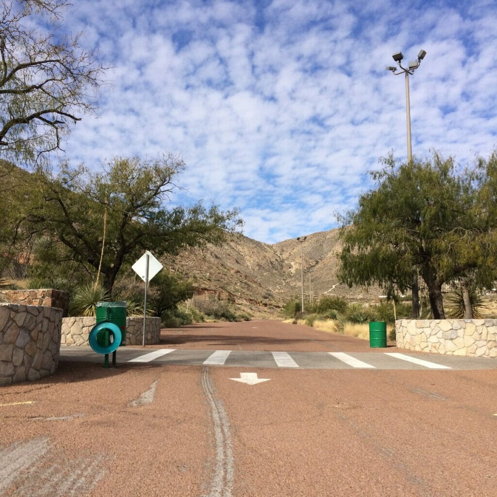 Franklin Mountains at the Franklin Mountain State Park