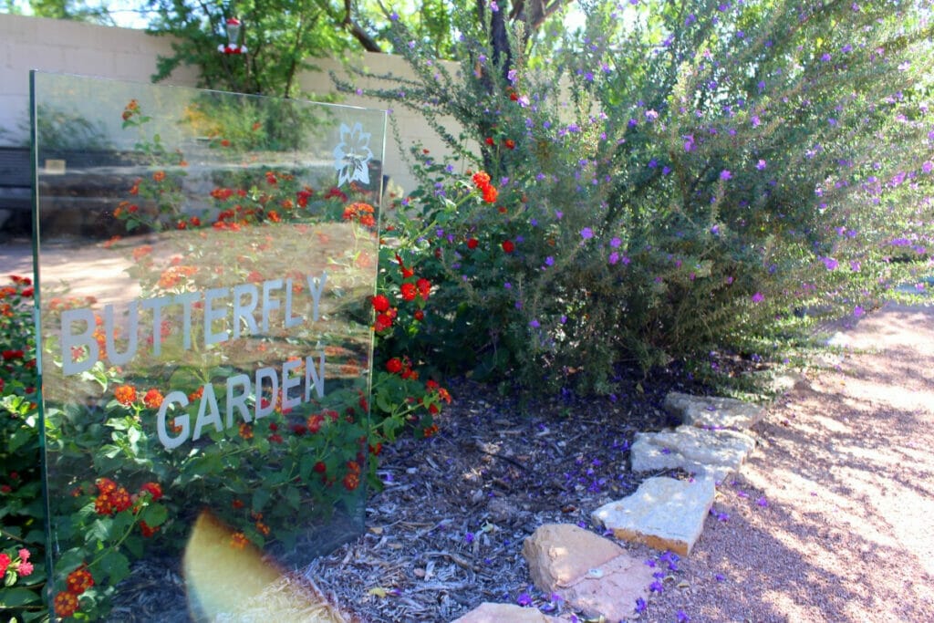 Butterfly Garden at the Keystone Heritage Park 