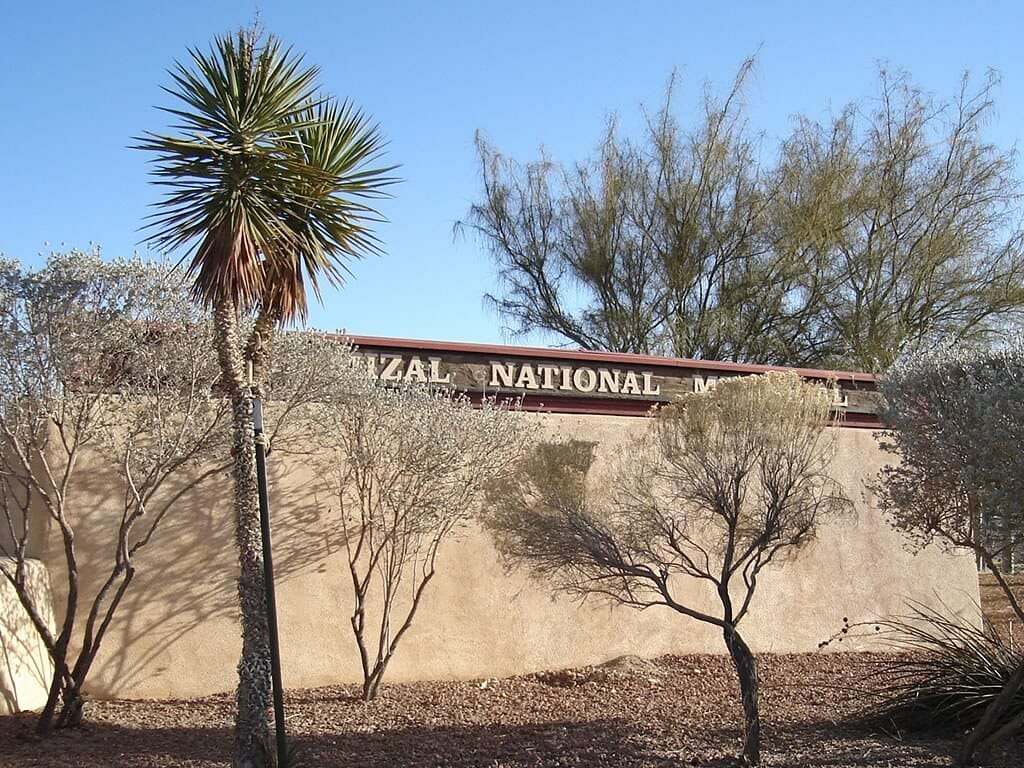 National Memorial sign at the Chamizal National Memorial 