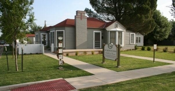 Exterior of George W. Bush's childhood home 