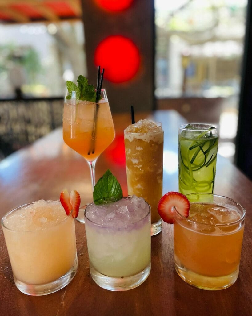 Cocktails at Hanzo