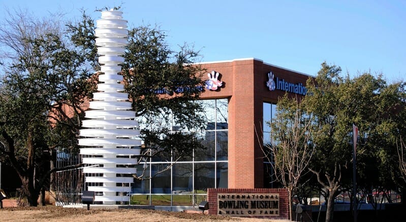 Exterior of Bowling Museum 