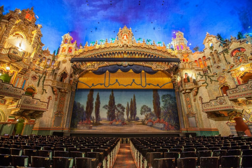 Majestic Theater stage 