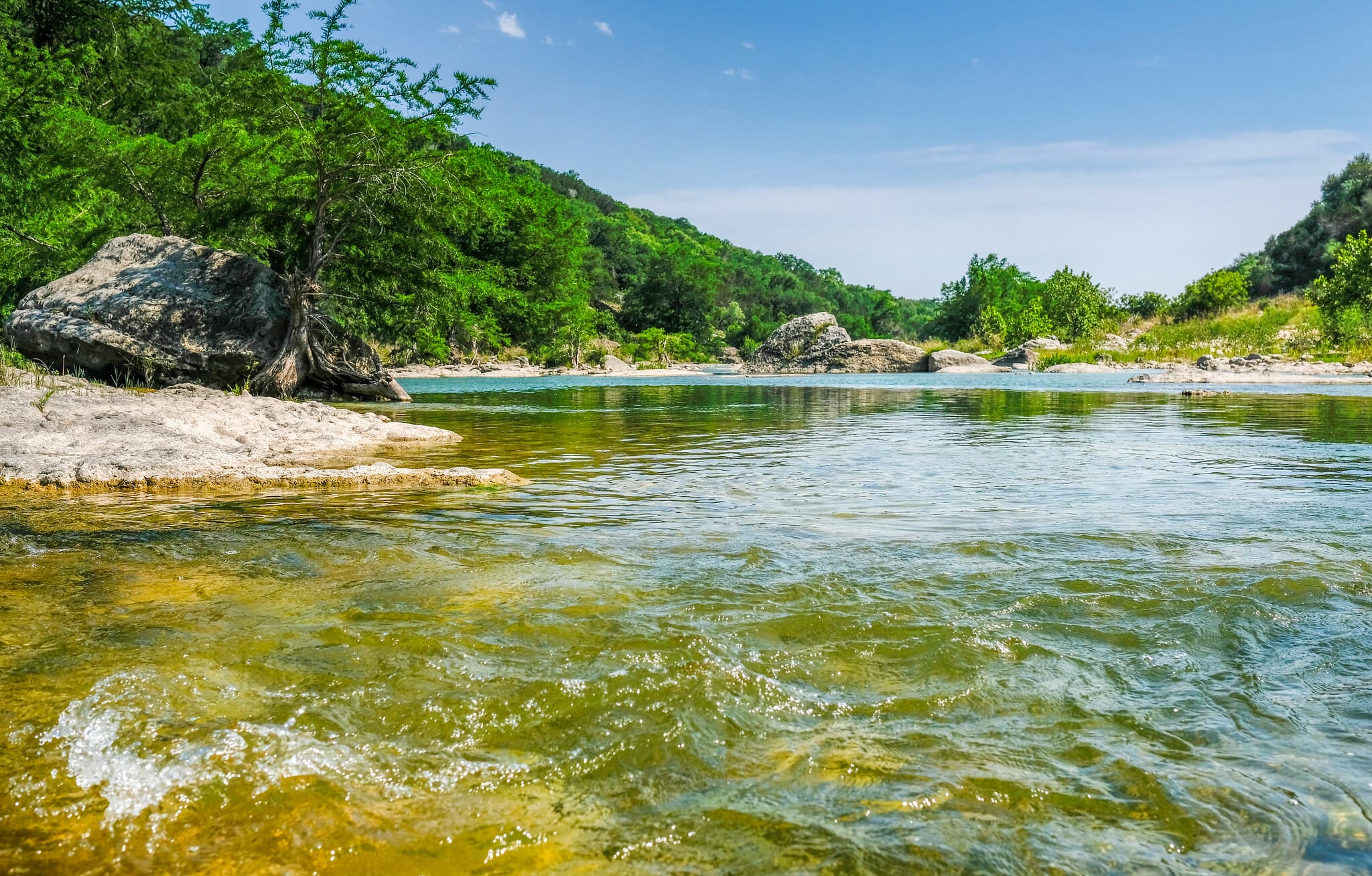 13 Best Rivers In Texas And Which Ones To Float On Happy To Be Texas   Pedernales River 