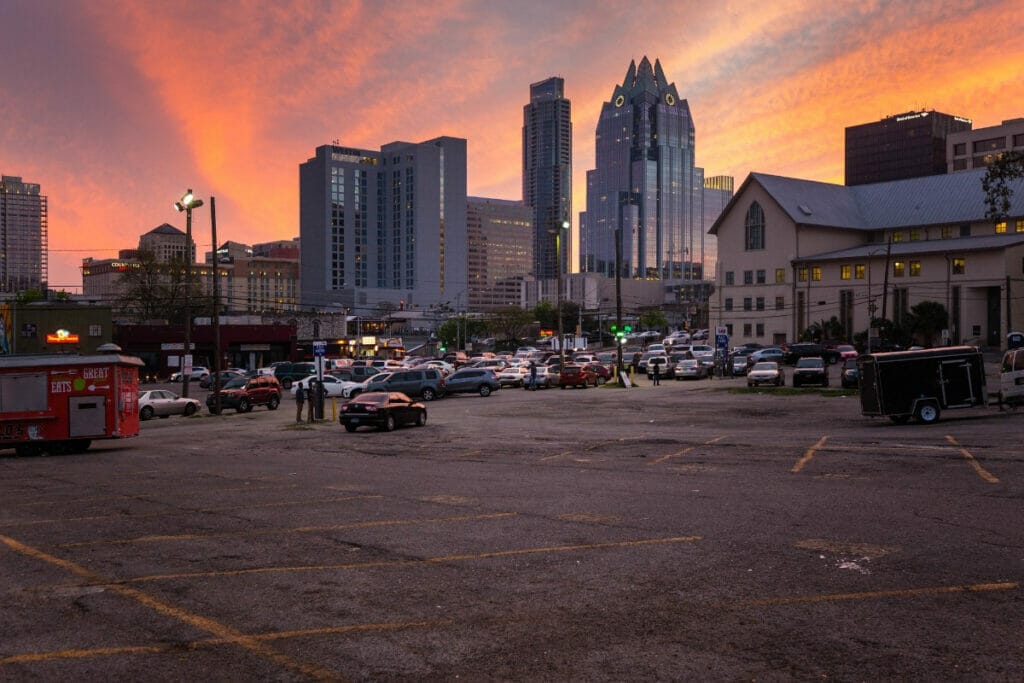 San Antonio sunset