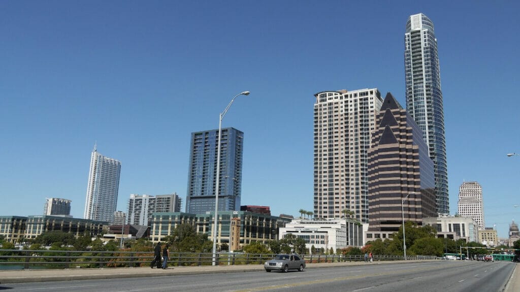 Austin Texas skyline 