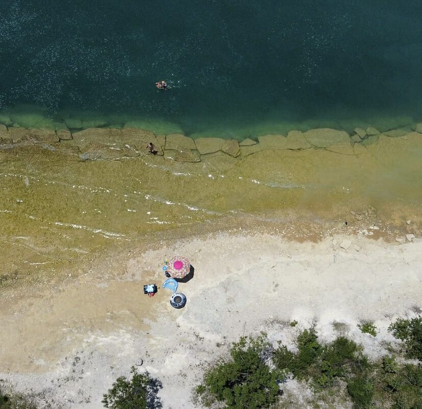 Swimming in Comal Park 