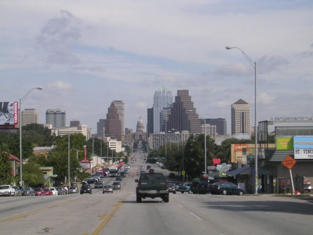 Driving in South Austin 