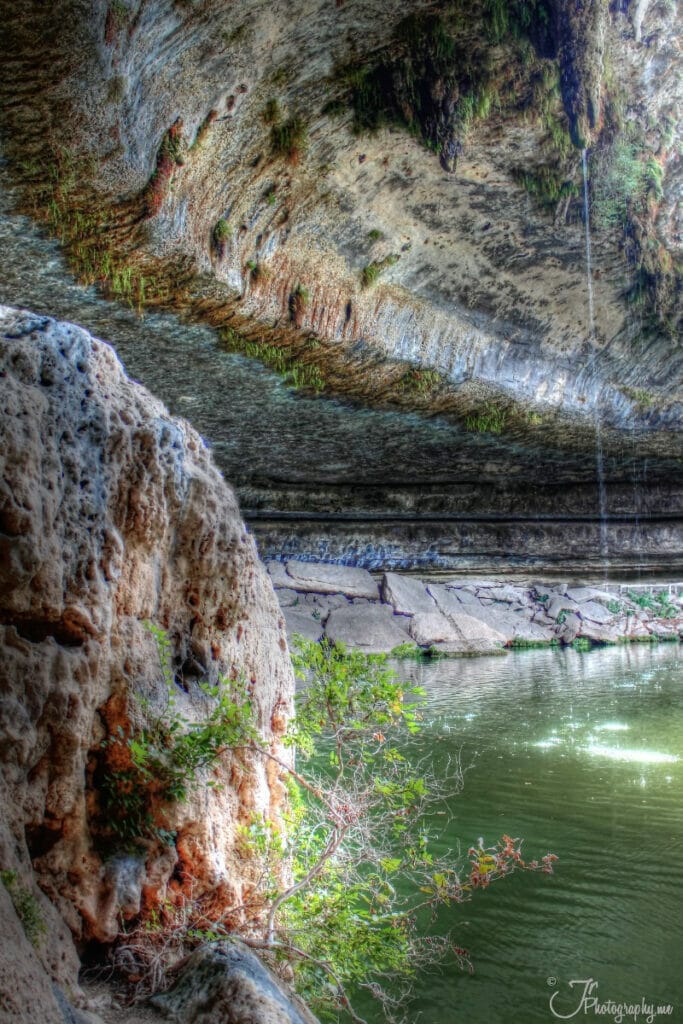 Hamilton Pool Dripping Springs waterfall 