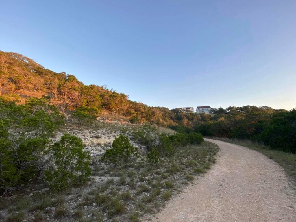 Trail at James C. Curry Nature Preserve 