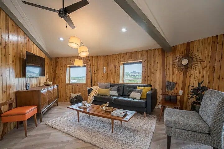 Living Room in the Kettle House 