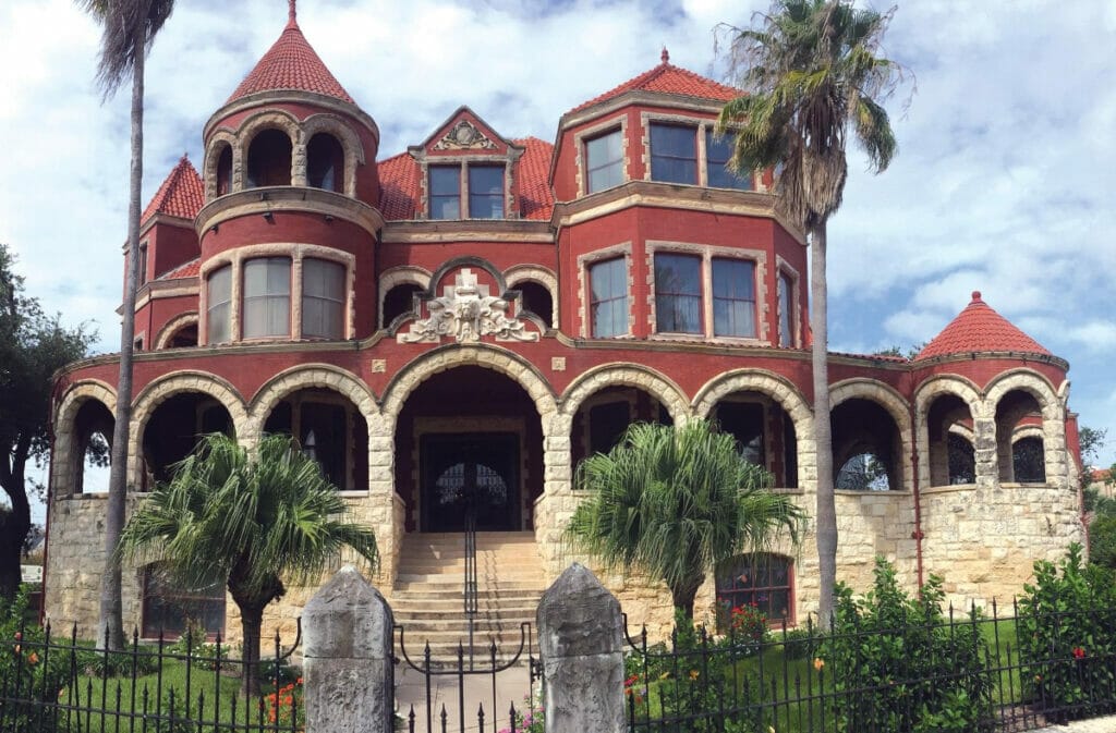 Exterior of Moody Mansion