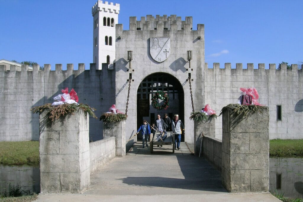 Exterior of Newman's Castle