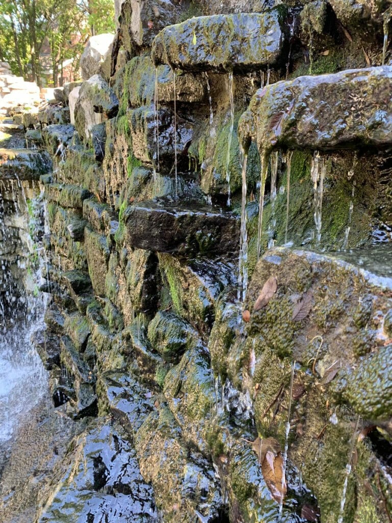 Prairie Creek waterfall 
