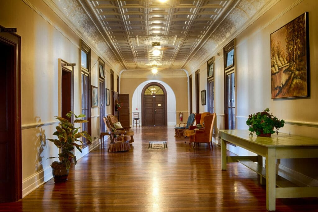 Interior of Texas Pythian Home 