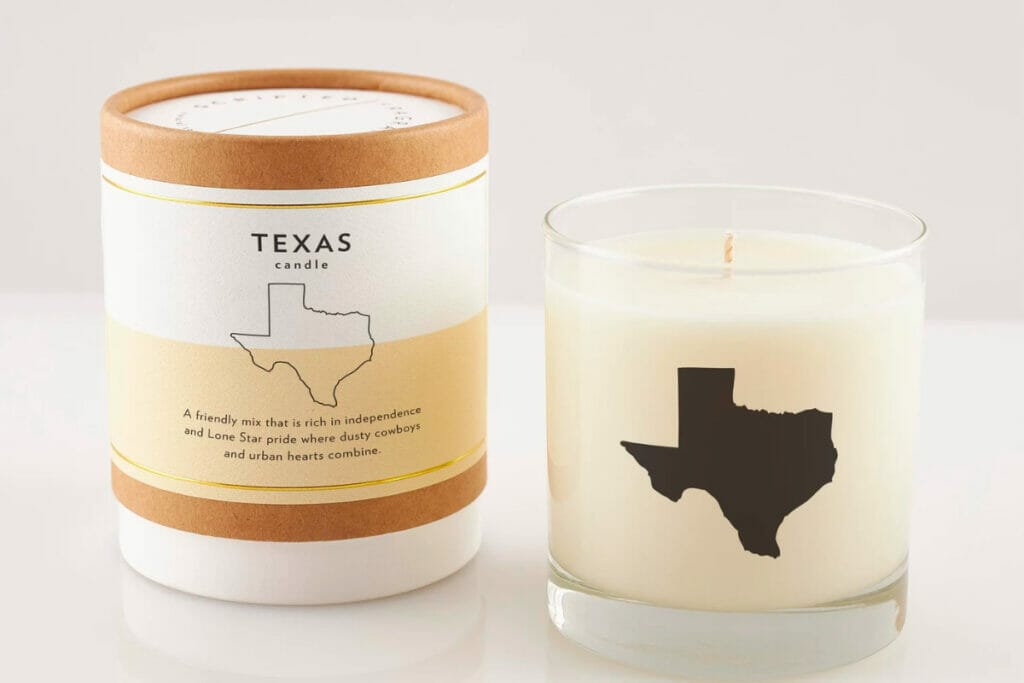 Texas candle