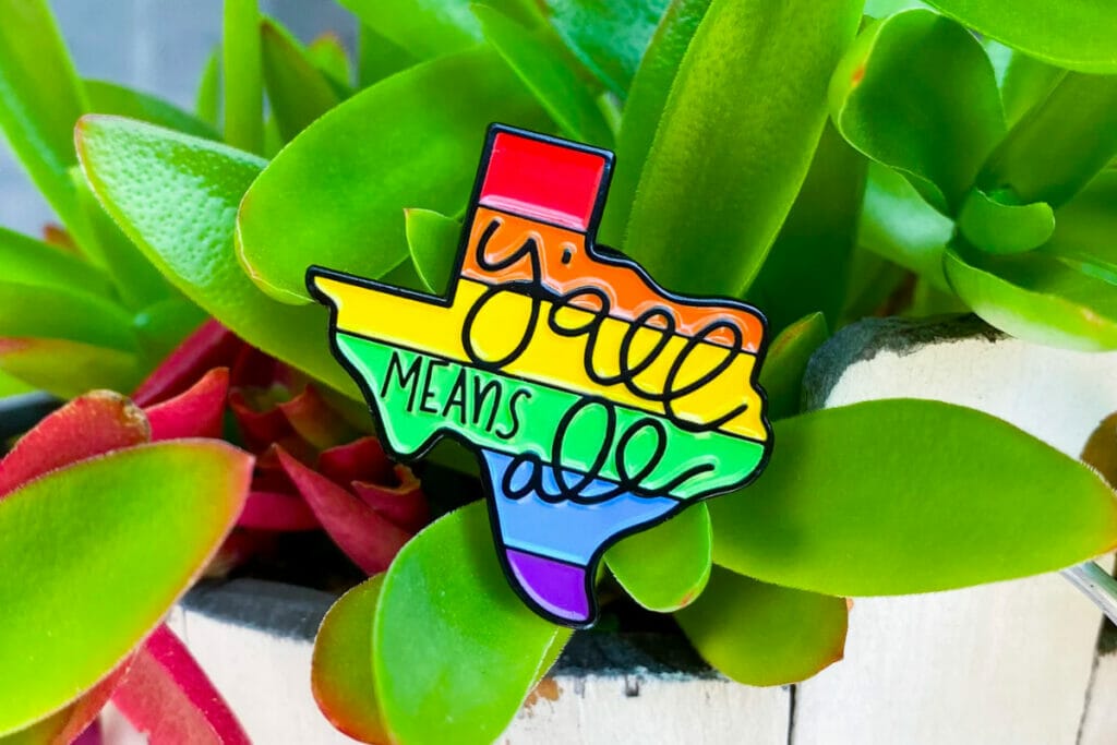 Texas pin