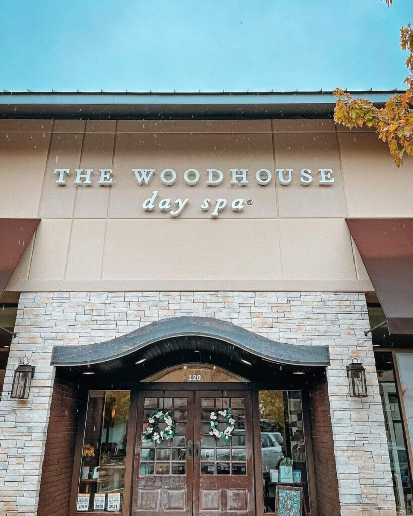 Exterior of the Woodhouse Spa 