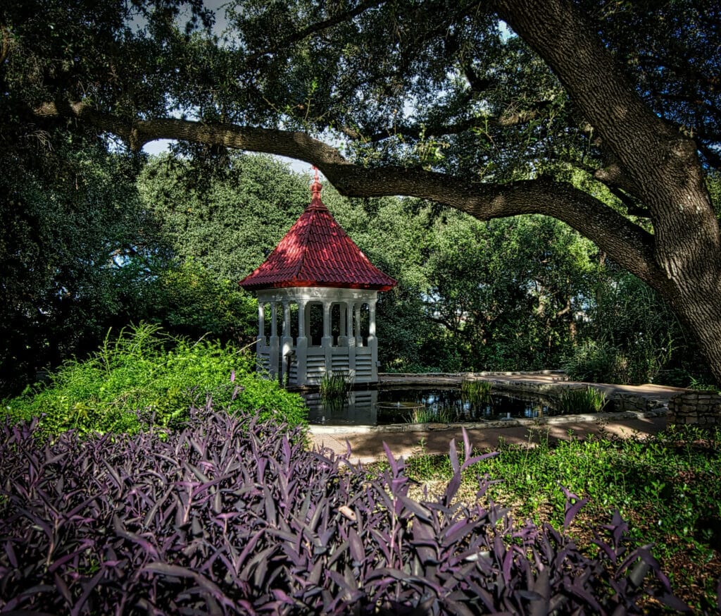 Zilker Botanical Garden in Austin Texas