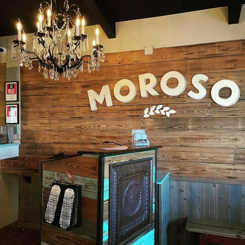 Moroso Wood Fired Pizza in Waco 