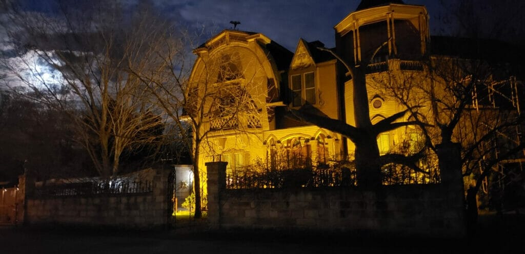 Exterior of the Munster Mansion 