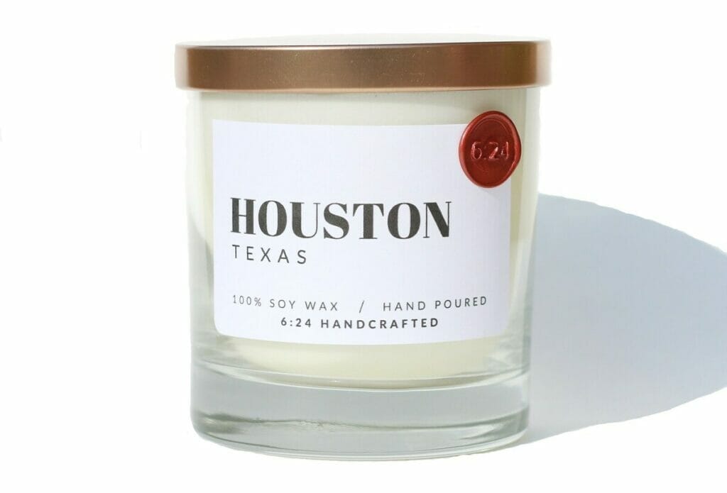 Houston candle 