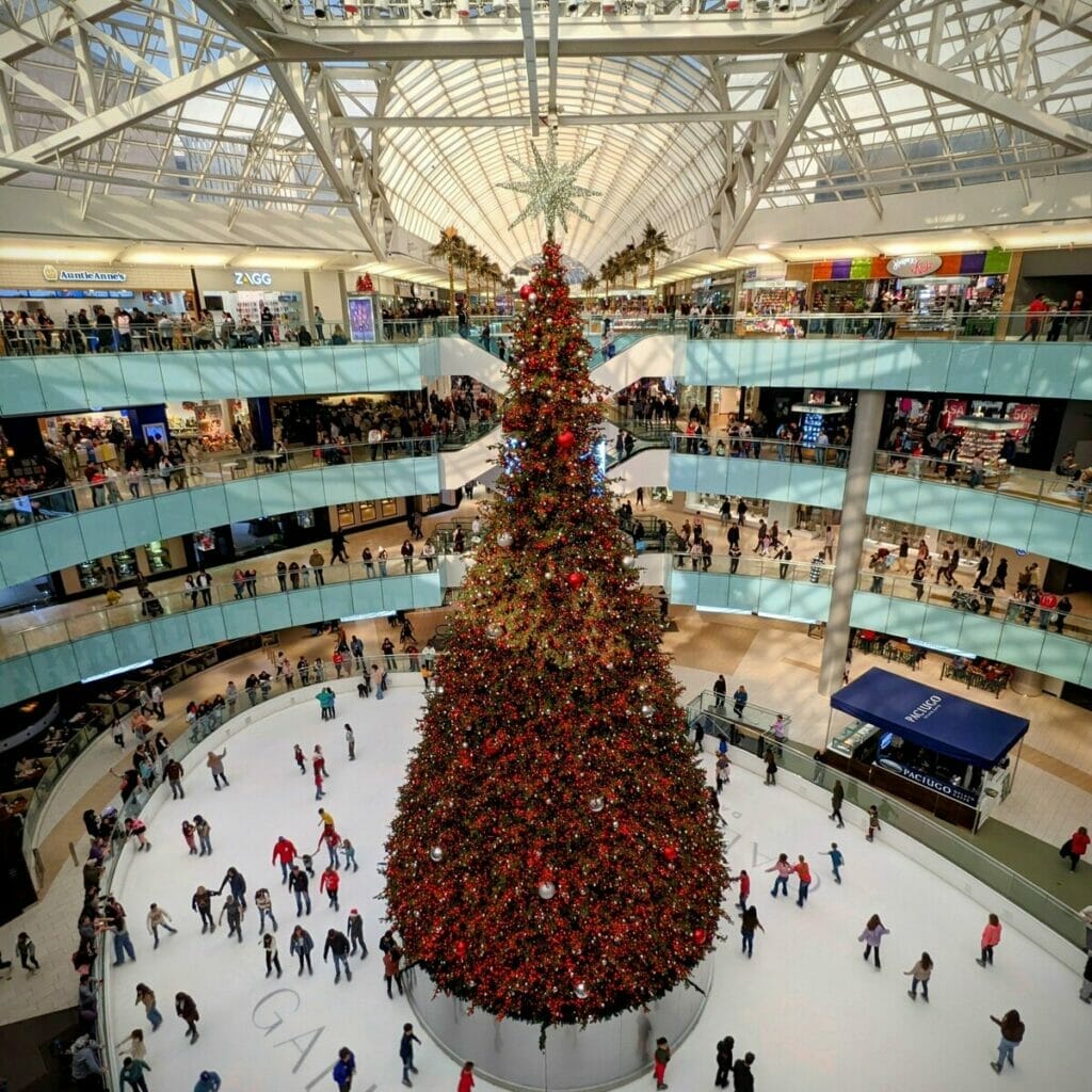 Galleria ice skating 